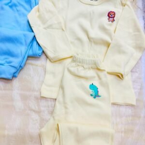 طقم دفايه البيبى قطن 100%