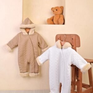 جامب سوت مبطن فرو قطيفه مقاسات من مواليد لسنه ونص